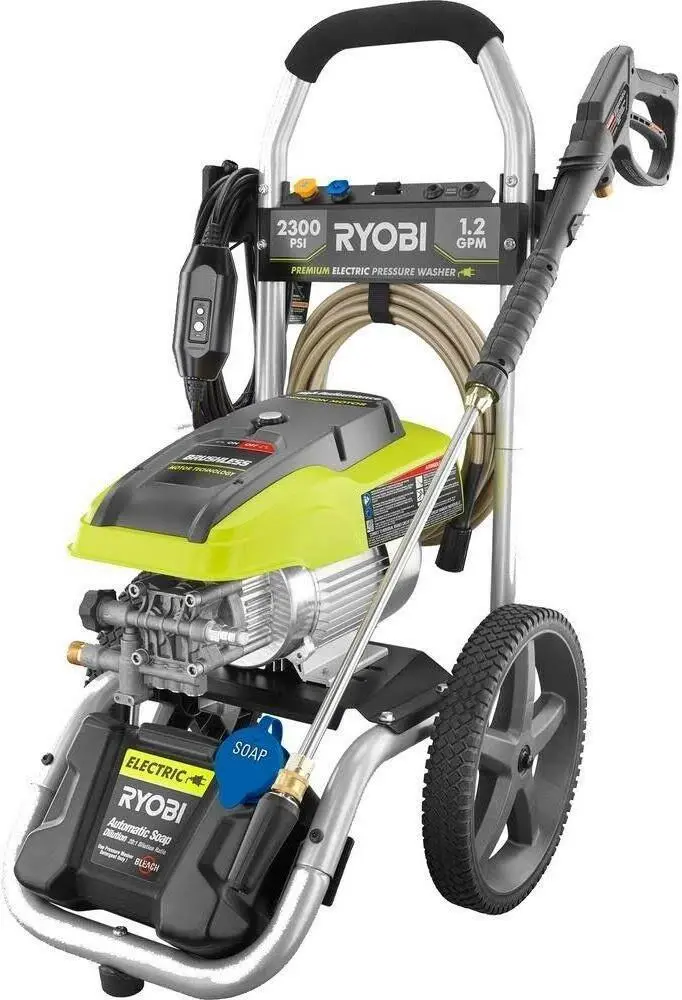 High-Performance 2300 PSI Electric Pressure Washer – 1.2 GPM Compact Cleaning System