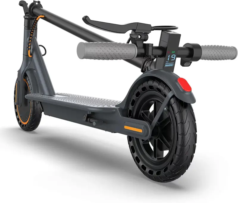 High-Performance Electric Scooter – 350W/500W Dual Motor, Solid Tires, Dual Braking, 19–22mph