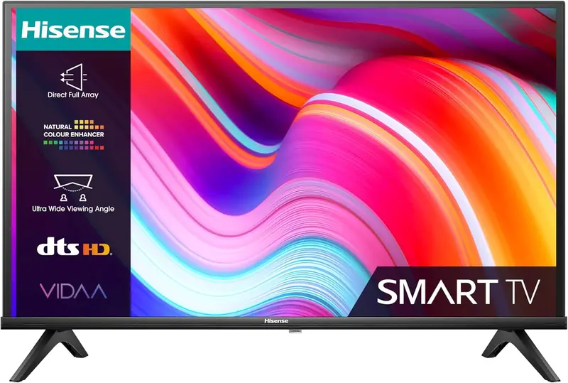 Hisense 55E6NTUK 55-Inch 4K Smart TV – Dolby Vision, VRR, ALLM, AI Sports Mode, Vidaa OS with Netflix, Disney+, YouTube & Now TV (2024) 2