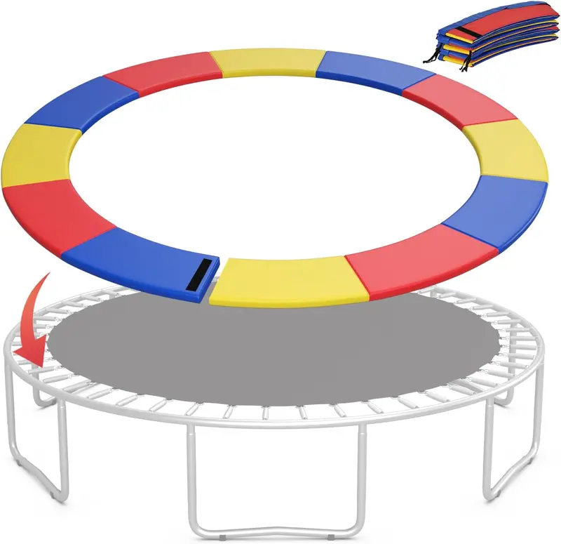 Hole-Free Trampoline Pad Replacement – Universal Fit for Pole-Based Frames