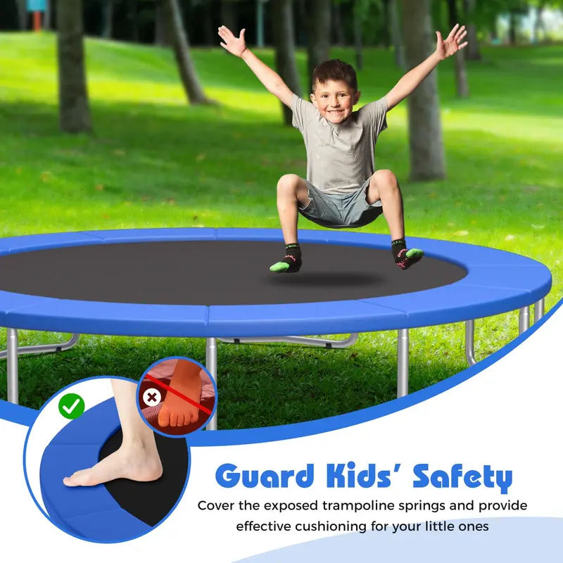 Hole-Free Trampoline Pad Replacement – Universal Fit for Pole-Based Frames