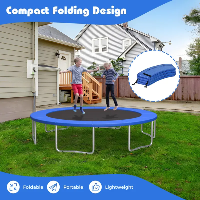Hole-Free Trampoline Pad Replacement – Universal Fit for Pole-Based Frames