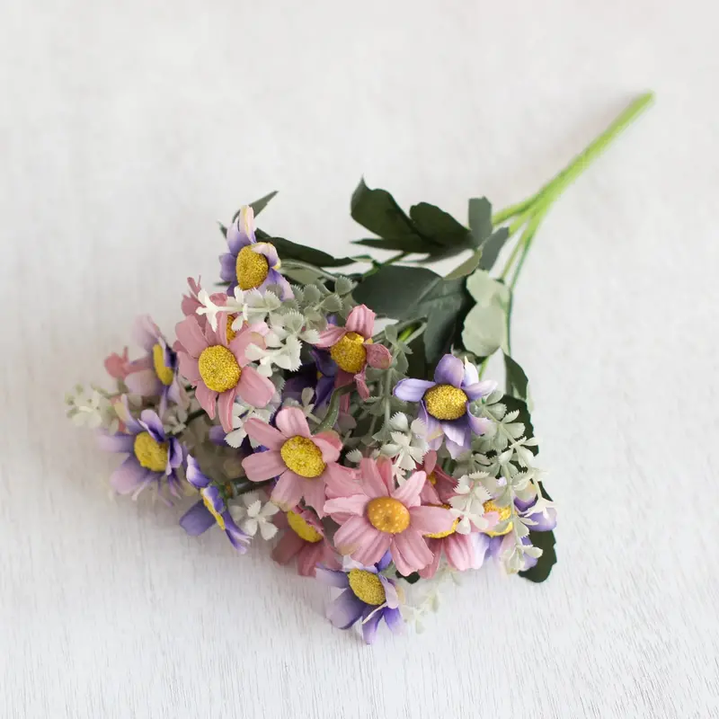 Holiday Silk Flower Ornaments – Festive Botanical Accents for Trees, Mantels & Party Backdrops