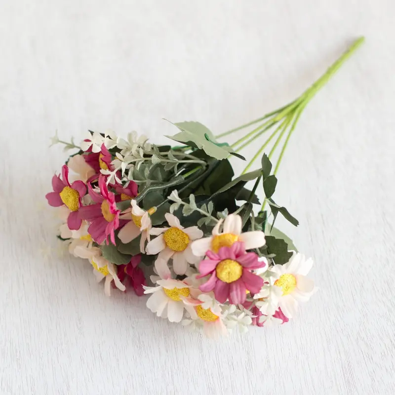 Holiday Silk Flower Ornaments – Festive Botanical Accents for Trees, Mantels & Party Backdrops