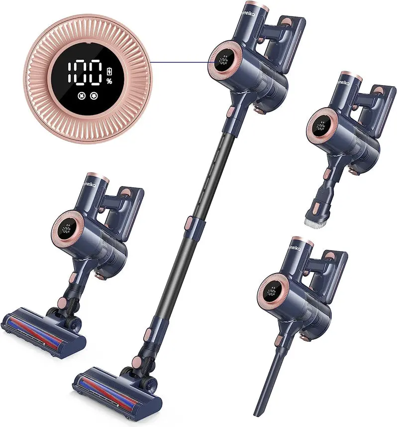 Homeika Cordless Vacuum Cleaner Featuring 20KPa Suction & LED Display