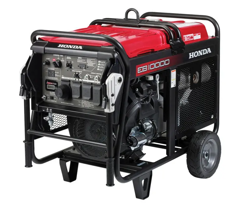 Honda EB10000G Heavy-Duty Generator – 10kW Output, CO-MINDER Sensor, Industrial-Grade Reliability