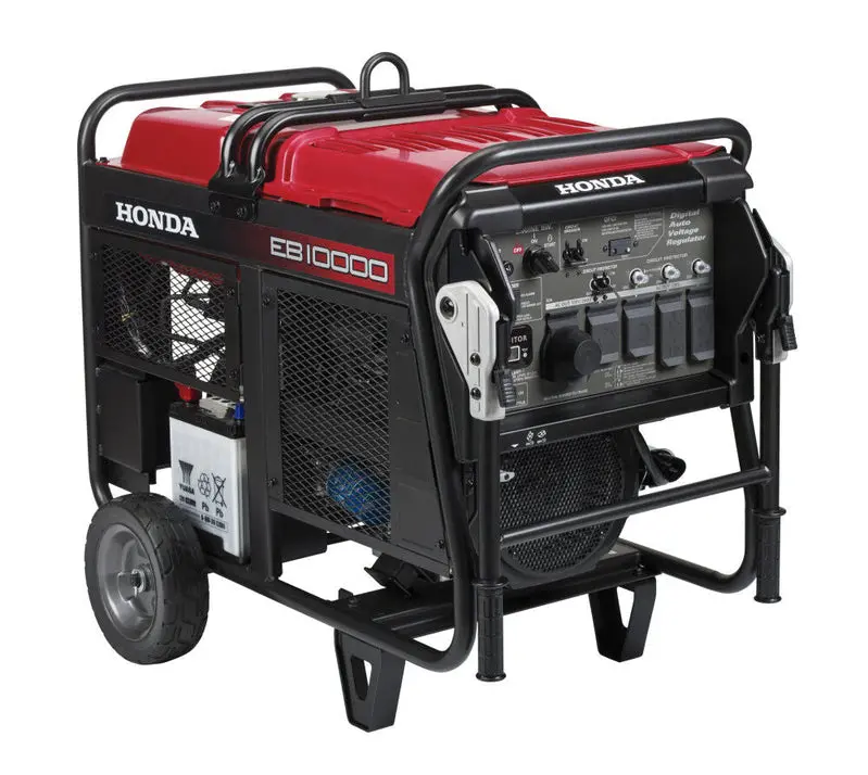 Honda EB10000G Heavy-Duty Generator – 10kW Output, CO-MINDER Sensor, Industrial-Grade Reliability