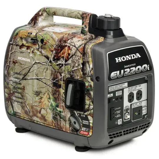 Honda EU2200i 2200-Watt Portable Inverter Generator – Ultra-Quiet, Fuel-Efficient, and Parallel-Ready