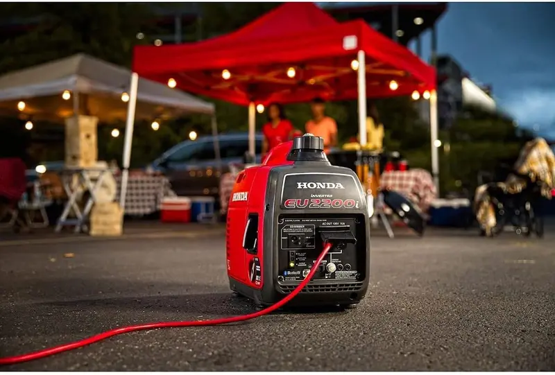 Honda EU2200i 2200W Portable Inverter Generator with CO-Minder Safety Technology 2