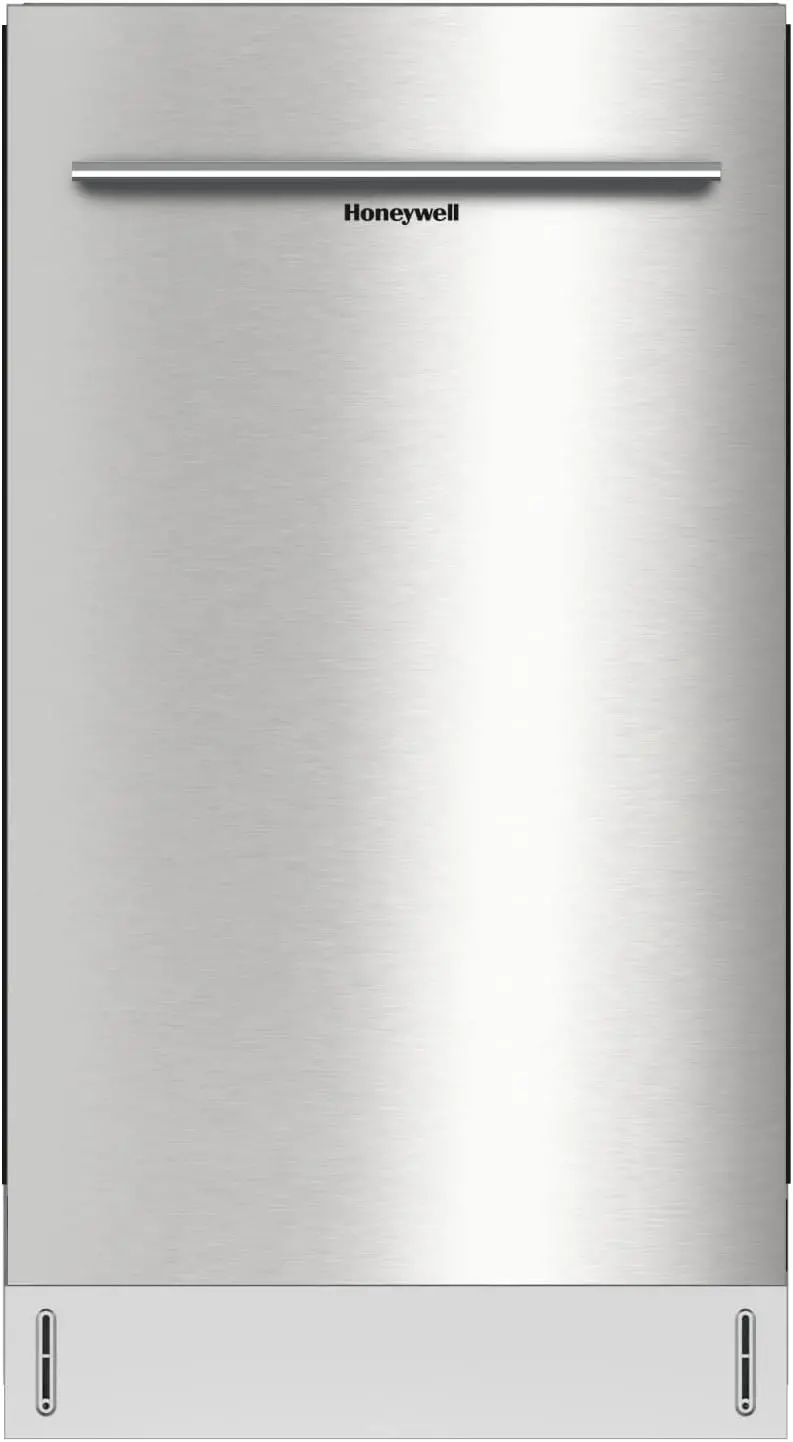 Honeywell 18-Inch Energy Star-Certified Dishwasher – Stainless Steel Tub, 8-Place Setting Capacity, 6 Wash Cycles
