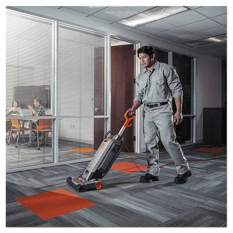 Hoover HushTone Commercial Upright Vacuum – 15-Inch Cleaning Path, IntelliBelt Drive, Dual-Surface Performance (Carpet & Hard Floors), Model CH54115