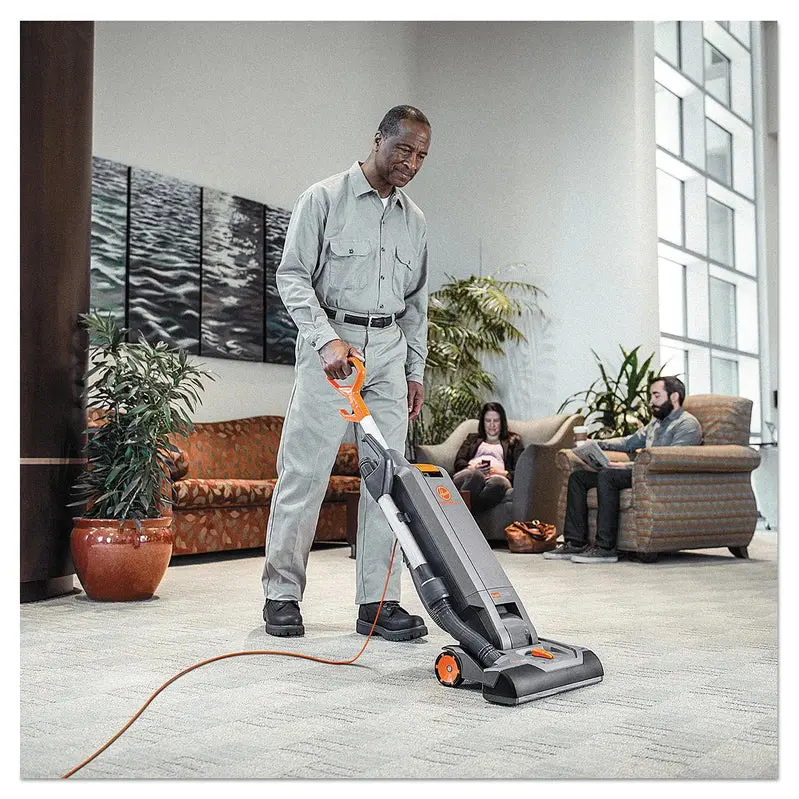 Hoover HushTone Commercial Upright Vacuum – 15-Inch Cleaning Path, IntelliBelt Drive, Dual-Surface Performance (Carpet & Hard Floors), Model CH54115