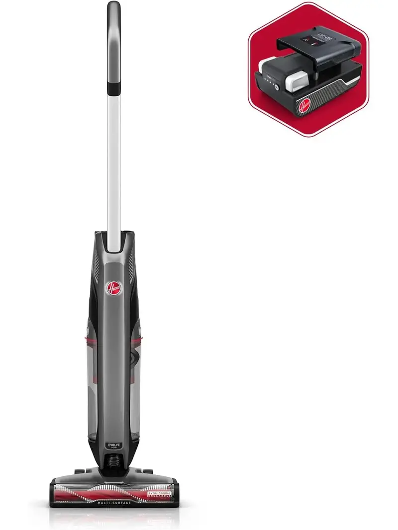 Hoover ONEPWR Evolve Pet Cordless Vacuum – Lightweight Upright Stick Cleaner for All Floors