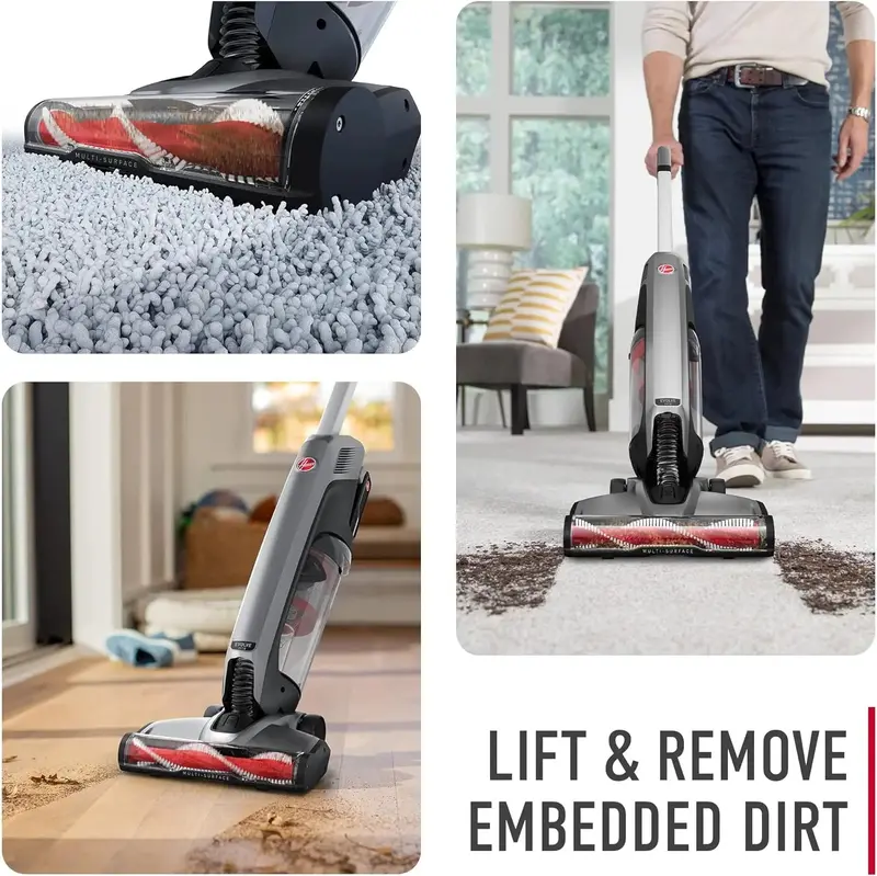 Hoover ONEPWR Evolve Pet Cordless Vacuum – Lightweight Upright Stick Cleaner for All Floors
