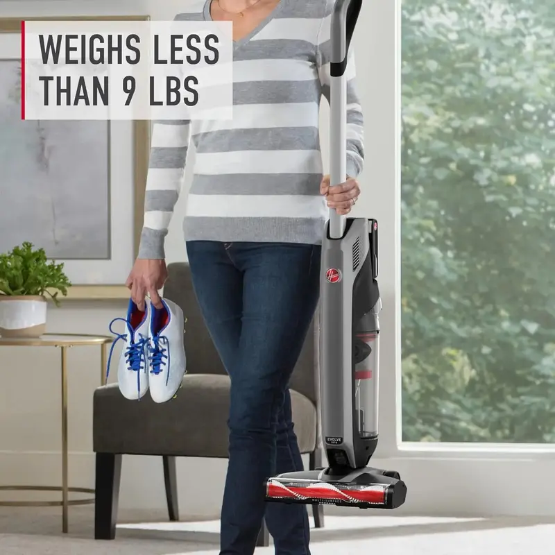 Hoover ONEPWR Evolve Pet Cordless Vacuum – Lightweight Upright Stick Cleaner for All Floors