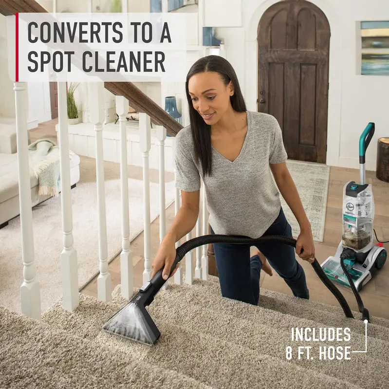 Hoover SmartWash+ Automatic Carpet Cleaner – Deep-Cleaning Shampooer with Pet Stain & Odor Removal, Upholstery Compatibility, Model FH52000
