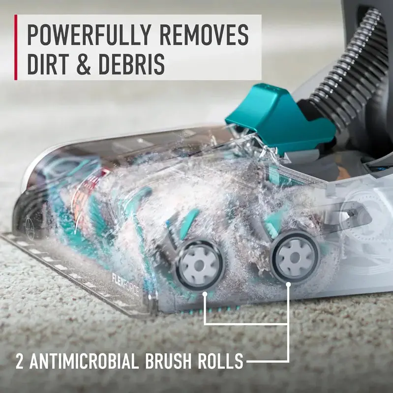 Hoover SmartWash+ Automatic Carpet Cleaner – Deep-Cleaning Shampooer with Pet Stain & Odor Removal, Upholstery Compatibility, Model FH52000