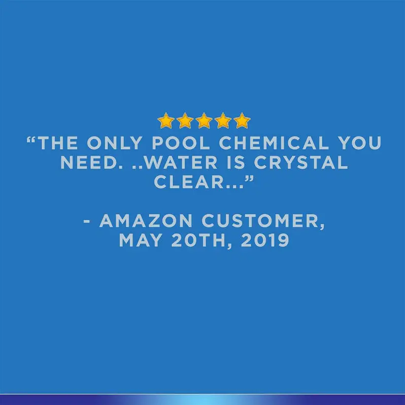 HTH Super 3" Chlorinating Tablets – 25 lb Pool Sanitizer for Consistent Residual Chlorine