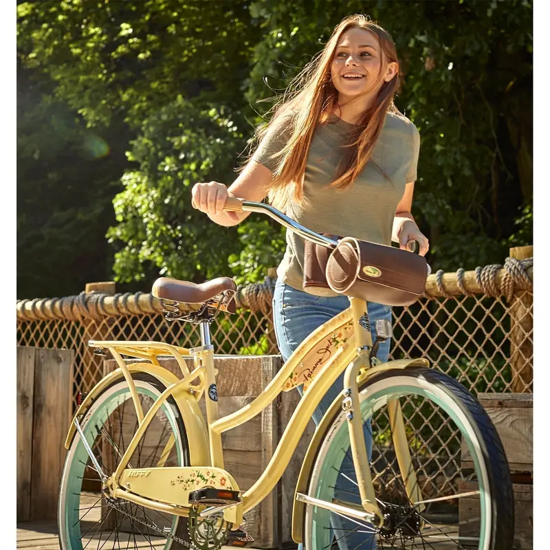 Huffy Panama Jack Women’s 26-Inch Beach Cruiser Bicycle – Comfort-Focused Design