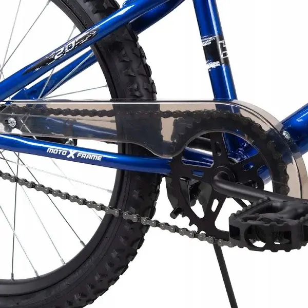 Huffy Rock It 20" Boys’ Bike – Royal Blue, Steel Frame, Coaster Brake, Quick Assembly