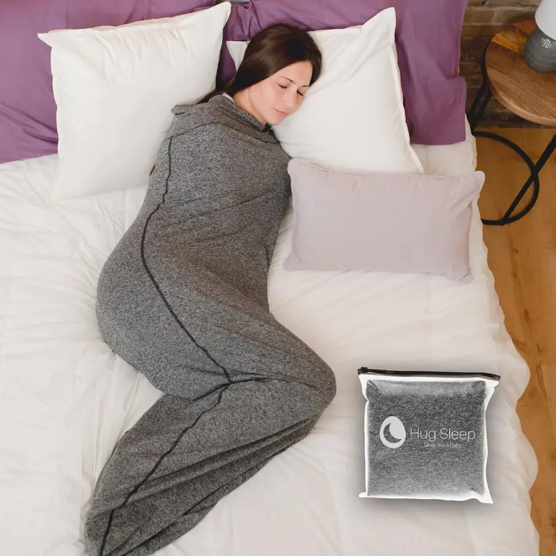 Hug Sleep Sleep Pod – Original Machine-Washable Cooling Wearable Blanket (Shark Tank Featured)
