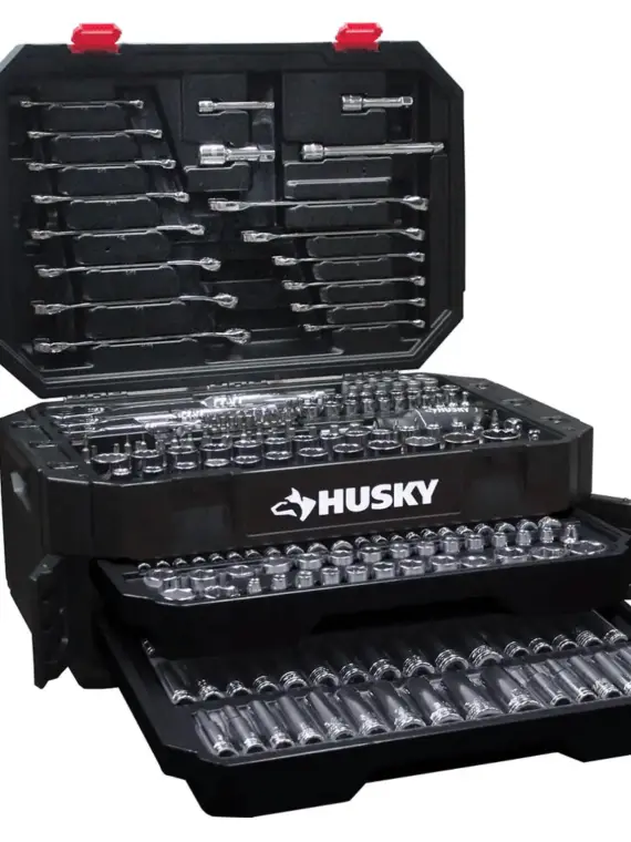 Husky 290-Piece Mechanics Tool Set – Comprehensive Hand Tool Kit for Automotive & General Repair