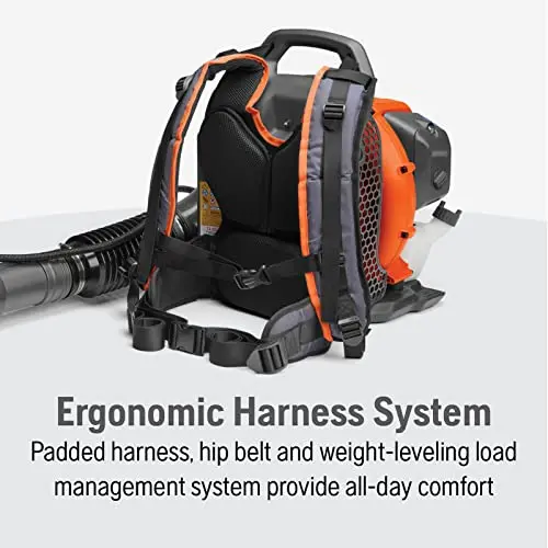 Husqvarna 150BT Professional-Grade Backpack Blower – High-Output 51cc 2-Stroke Engine, Balanced Design