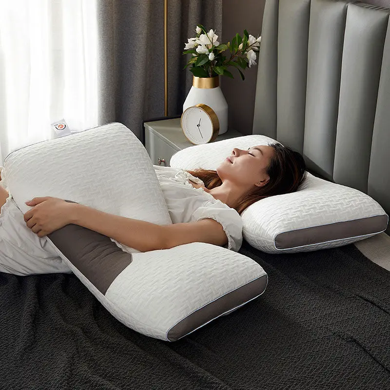 Hybrid Contour Pillow – Ergonomic Support for Back and Side Sleepers 2