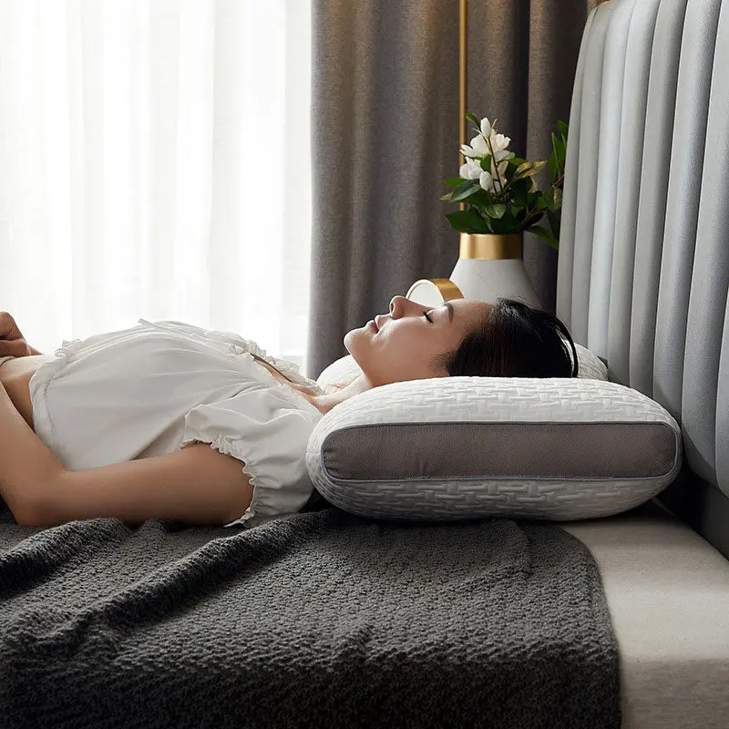 Hybrid Contour Pillow – Ergonomic Support for Back and Side Sleepers