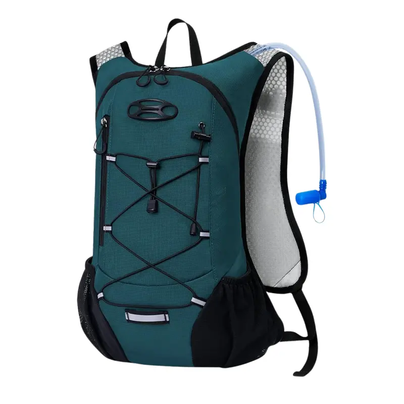 Hydration Backpack with Integrated 2L BPA-Free Bladder & Ventilated Back Panel