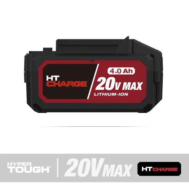 Hyper Tough 20V Max 4.0Ah Replacement Battery Pack for Cordless Tools