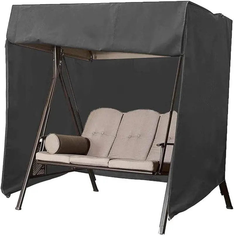 HYQW 3-Person Outdoor Swing Cover – Waterproof & Windproof 210D Oxford Fabric Hammock Protector