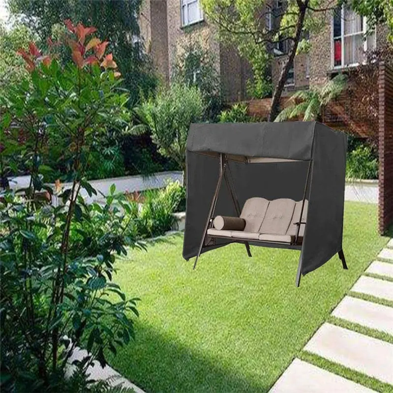 HYQW 3-Person Outdoor Swing Cover – Waterproof & Windproof 210D Oxford Fabric Hammock Protector