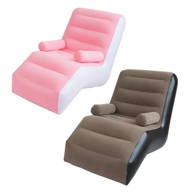 Inflatable Outdoor Seat with Integrated Armrests for Comfort & Portability