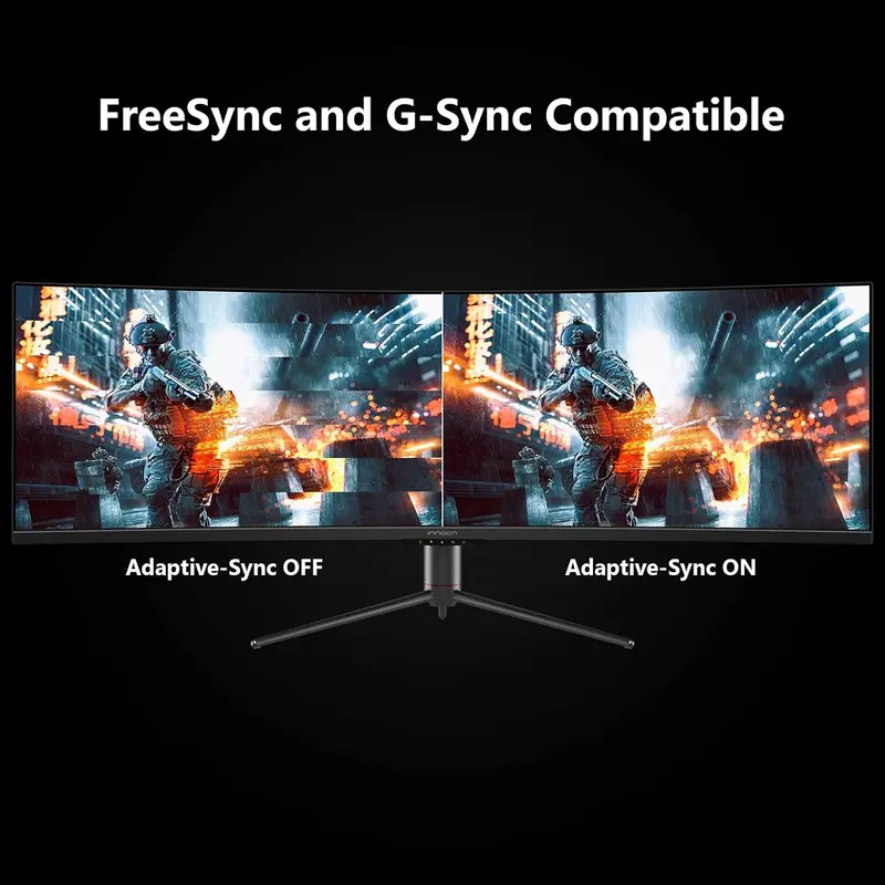 INNOCN 49-Inch Curved Gaming Monitor – 144Hz Refresh Rate, HDR400, USB-C Connectivity (Model 49C1G)