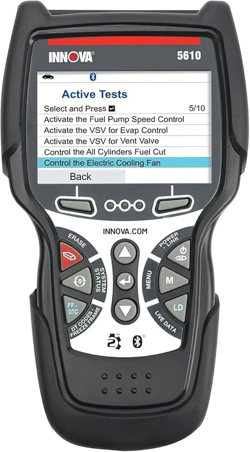 Innova 5610 Advanced OBD2 Bidirectional Scan Tool – Firmware Updates & Technical Support Included