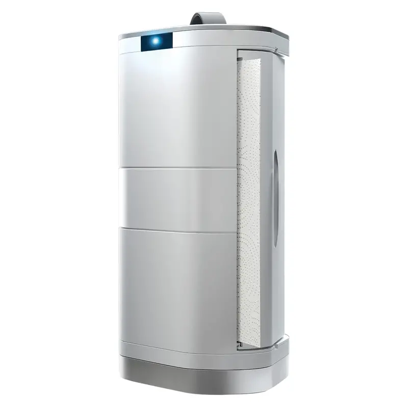 Innovia Touchless Countertop Paper Towel Dispenser – Sleek White Finish, Sensor-Activated Operation