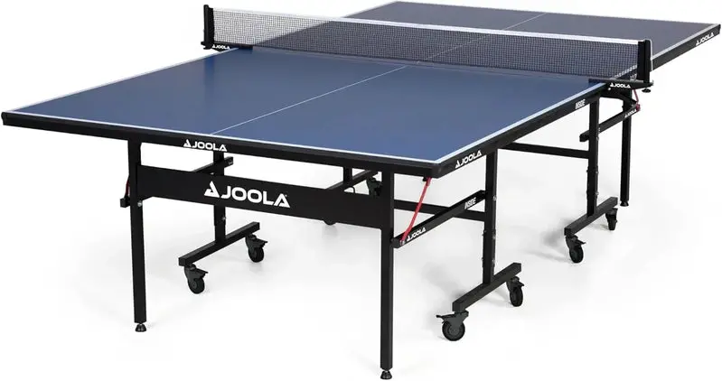 Inside Professional Indoor Ping Pong Table – MDF Construction, Quick-Clamp Net System, Foldable with Playback Mode, Tournament-Grade, 10-Minute Assembly