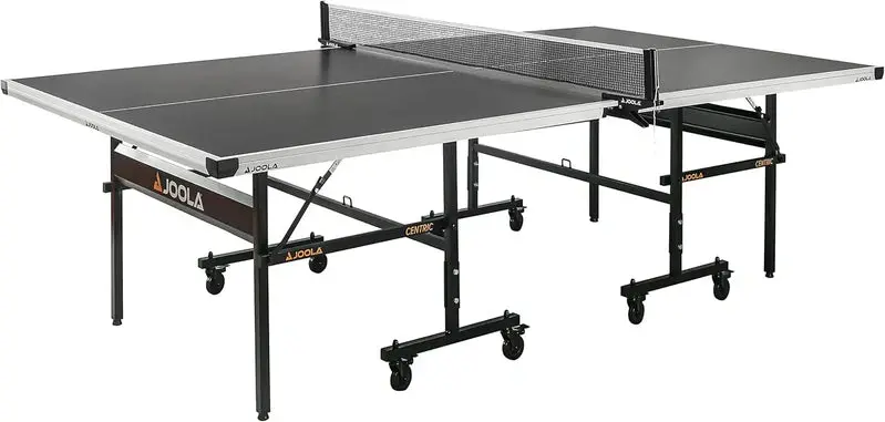 Inside Professional Indoor Ping Pong Table – MDF Construction, Quick-Clamp Net System, Foldable with Playback Mode, Tournament-Grade, 10-Minute Assembly