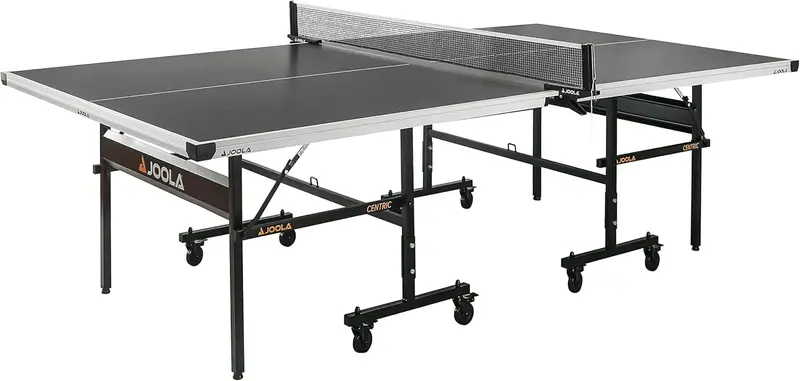 Inside Professional Indoor Ping Pong Table – MDF Construction, Quick-Clamp Net System, Foldable with Playback Mode, Tournament-Grade, 10-Minute Assembly