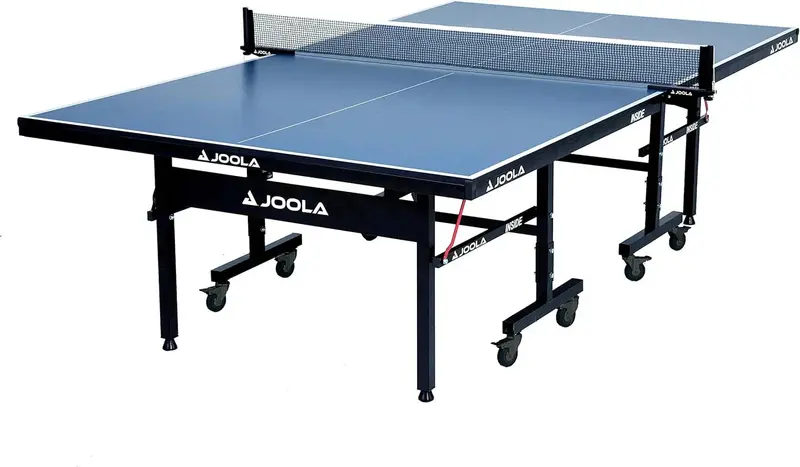 Inside Professional Indoor Ping Pong Table – MDF Construction, Quick-Clamp Net System, Foldable with Playback Mode, Tournament-Grade, 10-Minute Assembly