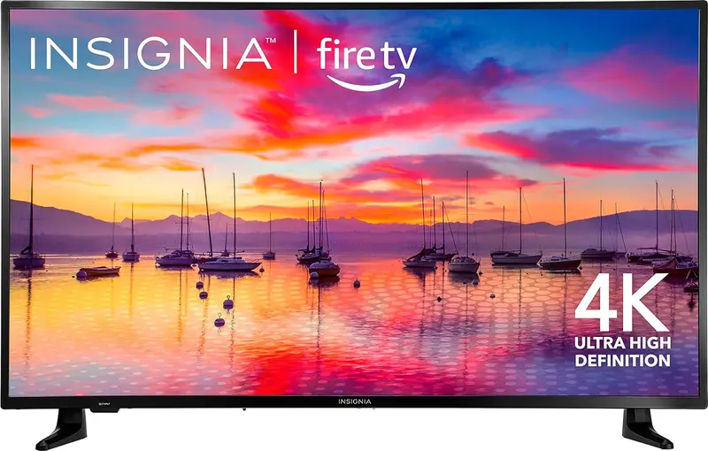 Insignia F30 Series 50-Inch 4K UHD Smart Fire TV – Built-in Alexa Voice Remote & Streaming Capabilities