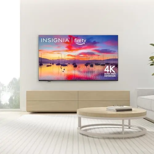 Insignia F30 Series 50-Inch 4K UHD Smart Fire TV – Built-in Alexa Voice Remote & Streaming Capabilities