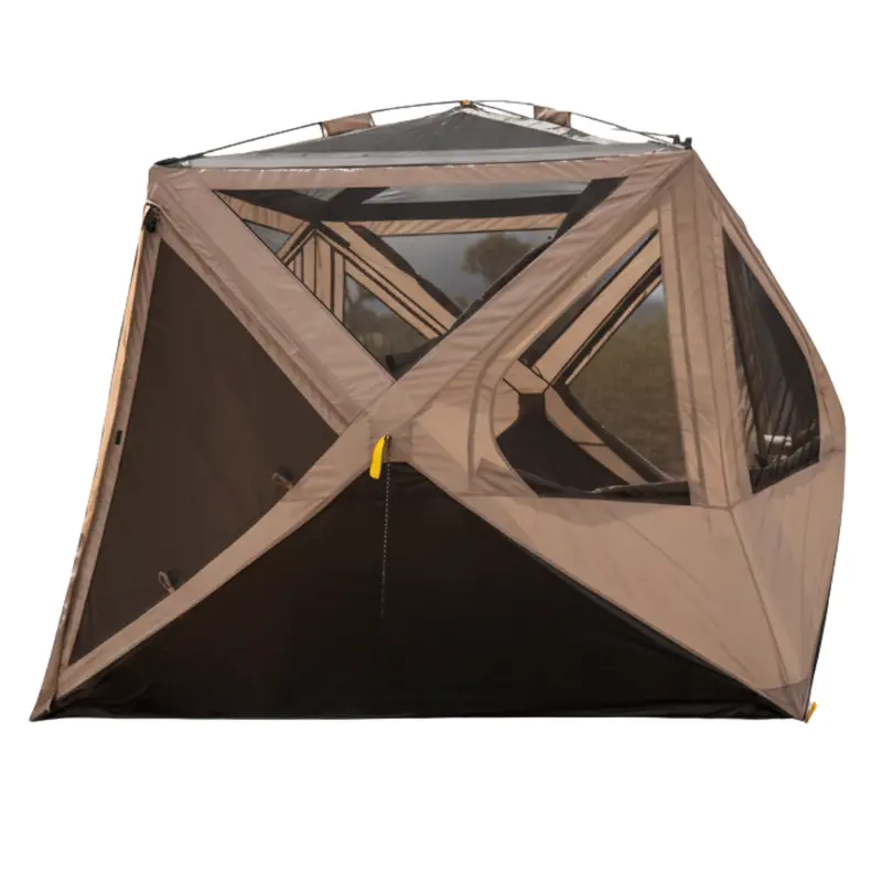 Instant 2-Person Pop-Up Camping Tent with Waterproof Rainfly