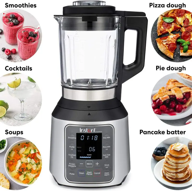 Instant Ace Nova Smart Blender – 54-Ounce Hot & Cold Cooking System with 9 Presets & 1000W Motor