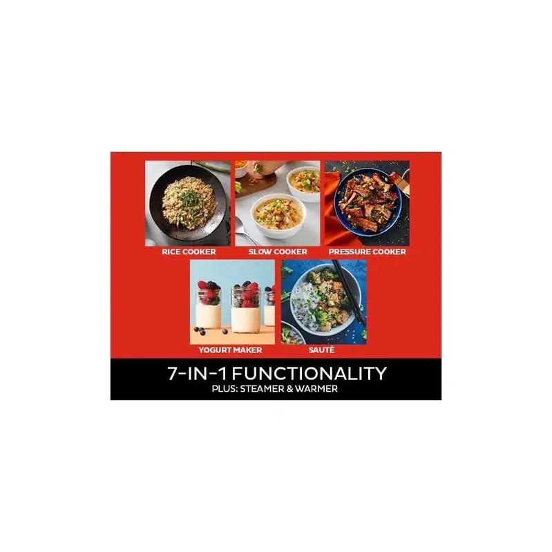 Instant Pot Duo 8QT Multi-Cooker – Stainless Steel Body, 7-in-1 Smart Programmed Functions
