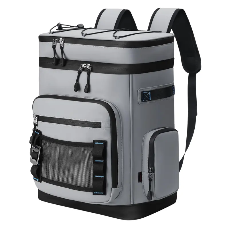 Insulated 30L Cooler Backpack with Waterproof Exterior & Wide-Mouth Opening 2