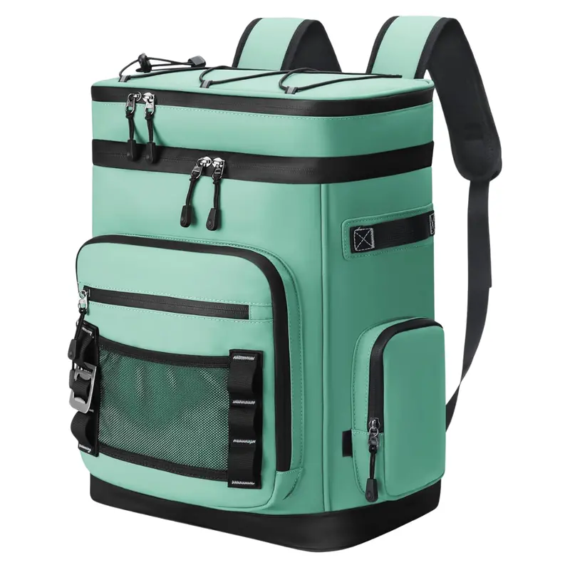 Insulated 30L Cooler Backpack with Waterproof Exterior & Wide-Mouth Opening
