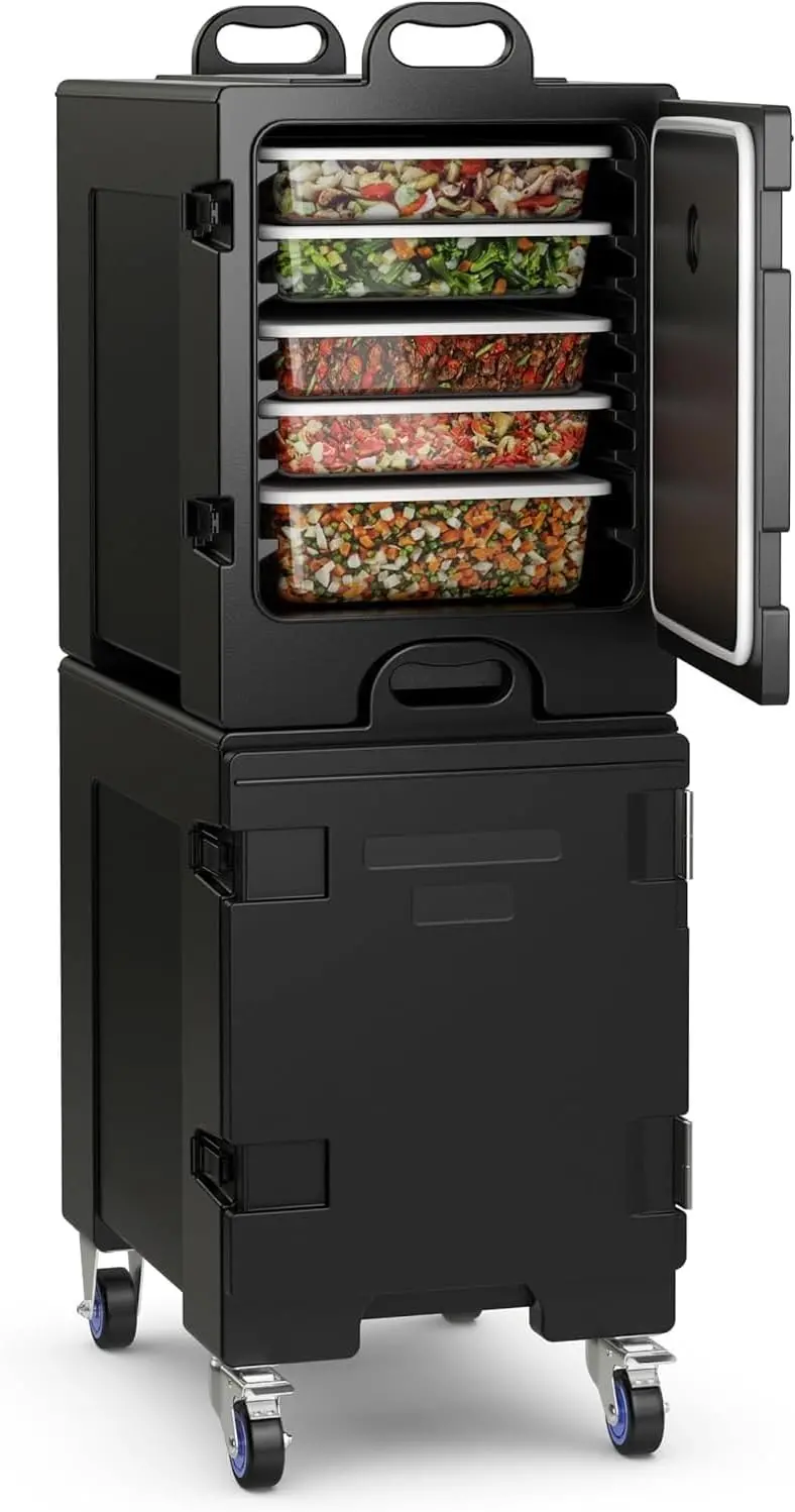 Insulated Food Pan Carrier – Holds Five Full-Size Gastronorm Pans