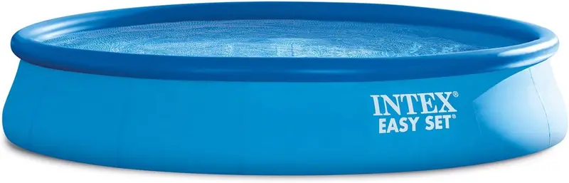 Intex Easy Set 15-Foot Inflatable Pool – Includes 1000 GPH Filter Pump, Ladder, Cover & Ground Cloth